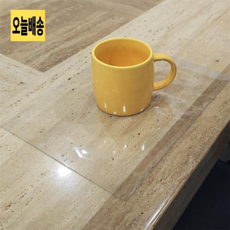 투명 PVC 테이블매트 A4 A4식탁매트 데스크매트A4 얇은테이블매트