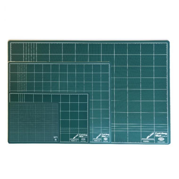 고무판 A3 커팅매트) 신학기 CM403 데스크매트 책상 9900 (책상 450x300mm 아톰 깔판 사무용 컷팅매트