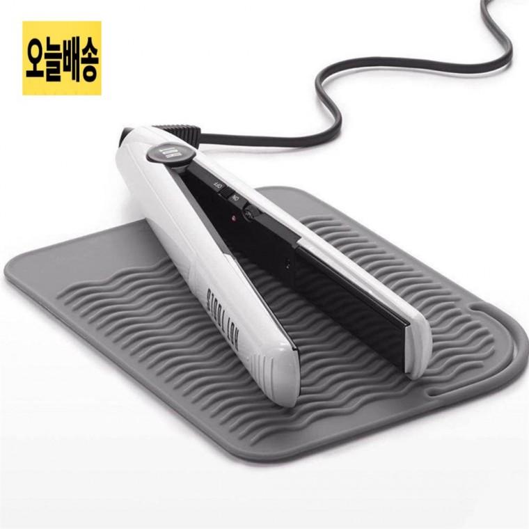 내열 실리콘 고데기 매트 내열패드 고데기매트패드 실리콘열판매트
