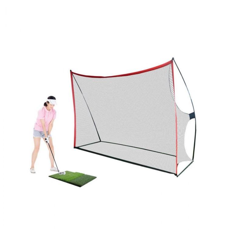 루미나D 골프연습매트 텐트형 실내 실외 스윙연습 골프망