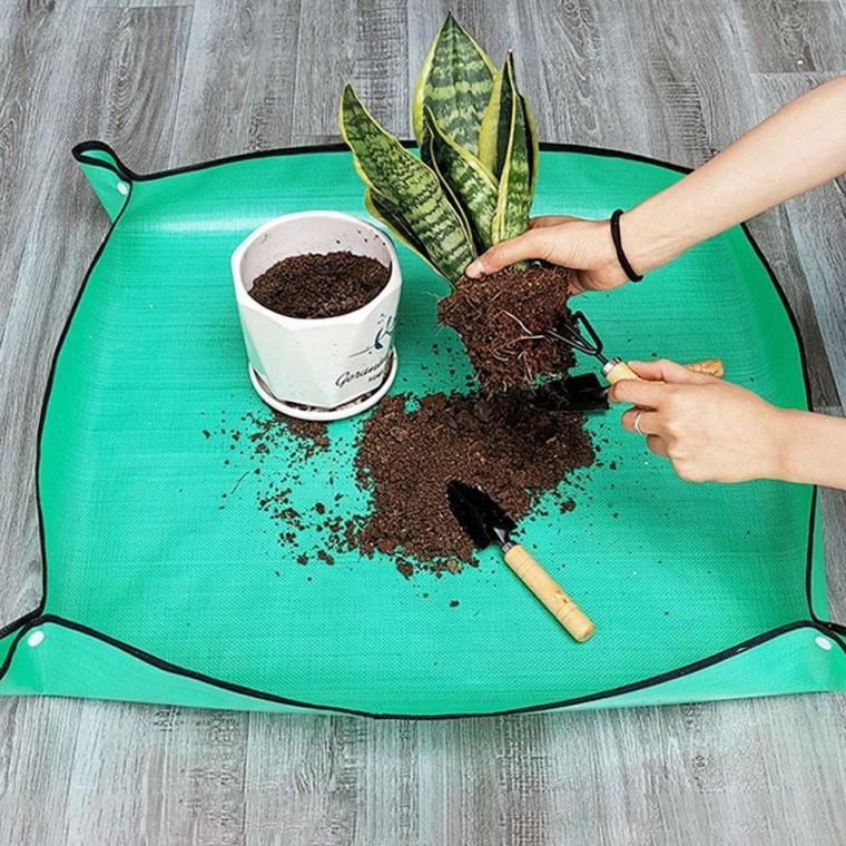 분갈이 매트 대형 원예용 화분 다용도 방수매트 중형