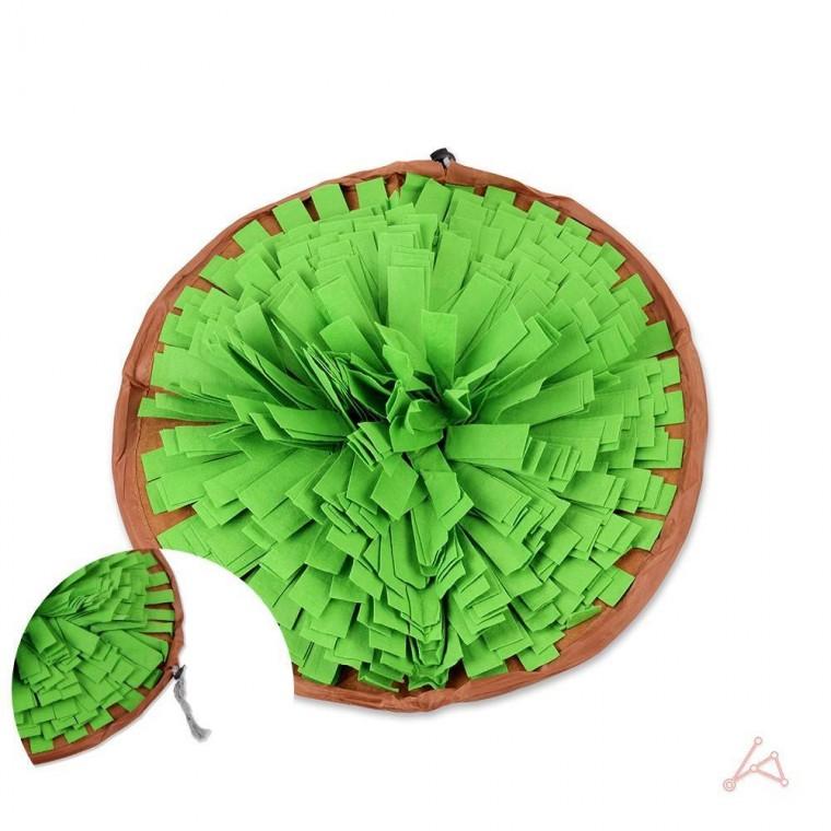 반려동물 잔디 노즈워크 매트 간식놀이 훈련