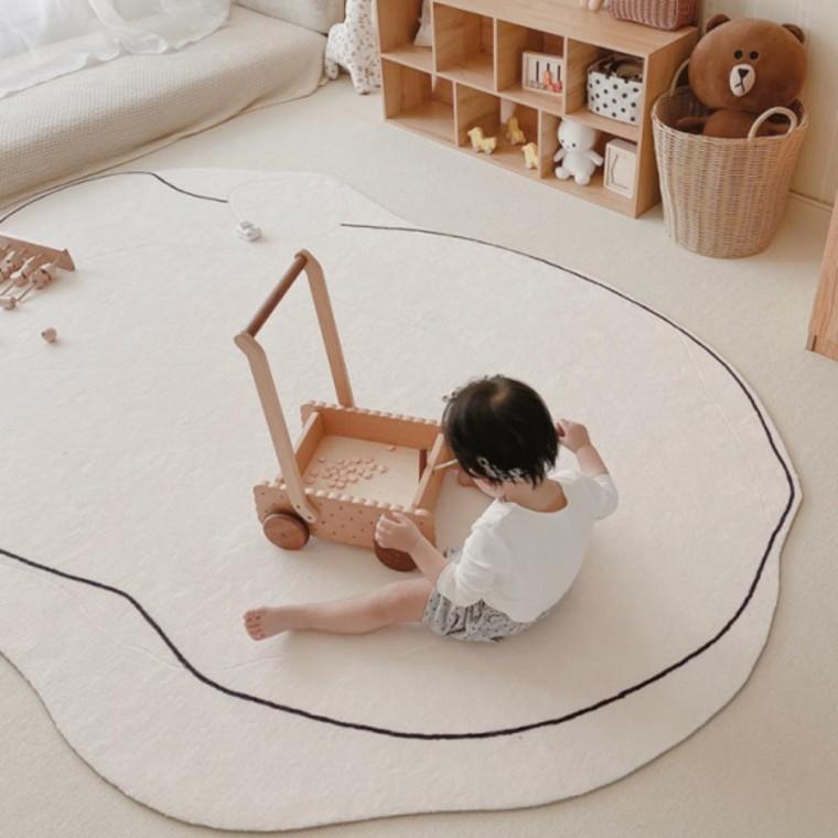 미니멀 고밀도 러그 카펫 카페트 매트 140x200