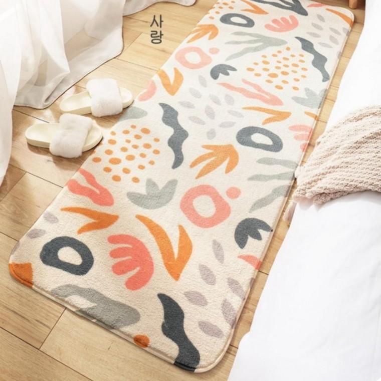 침실 현관 주방 카페트 발 매트 러그