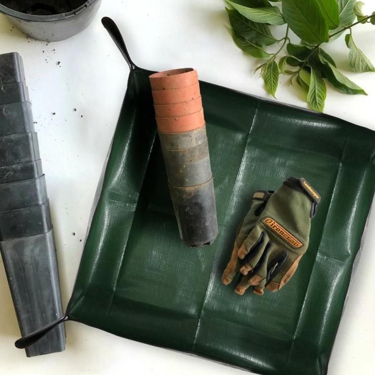 분갈이 방수 매트 M 원예 흙받이 베란다 가드닝 홈 가든 작업대 보호