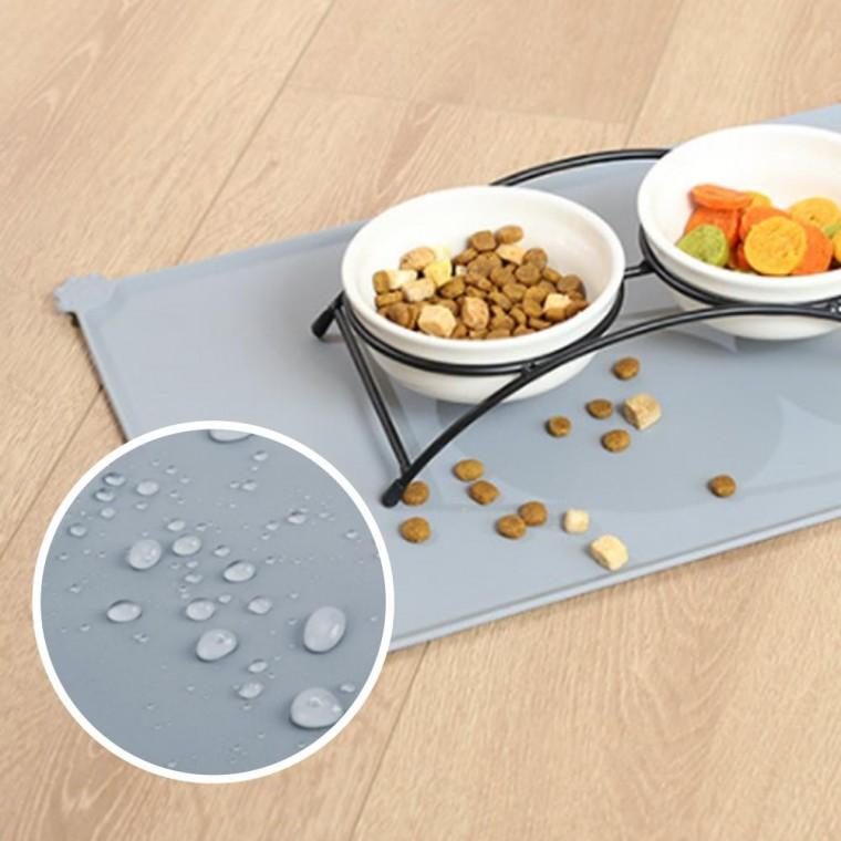 펫 실리콘 식기 논슬립패드 고양이 매트 강아지 욕실 방수 미끄럼방지패드