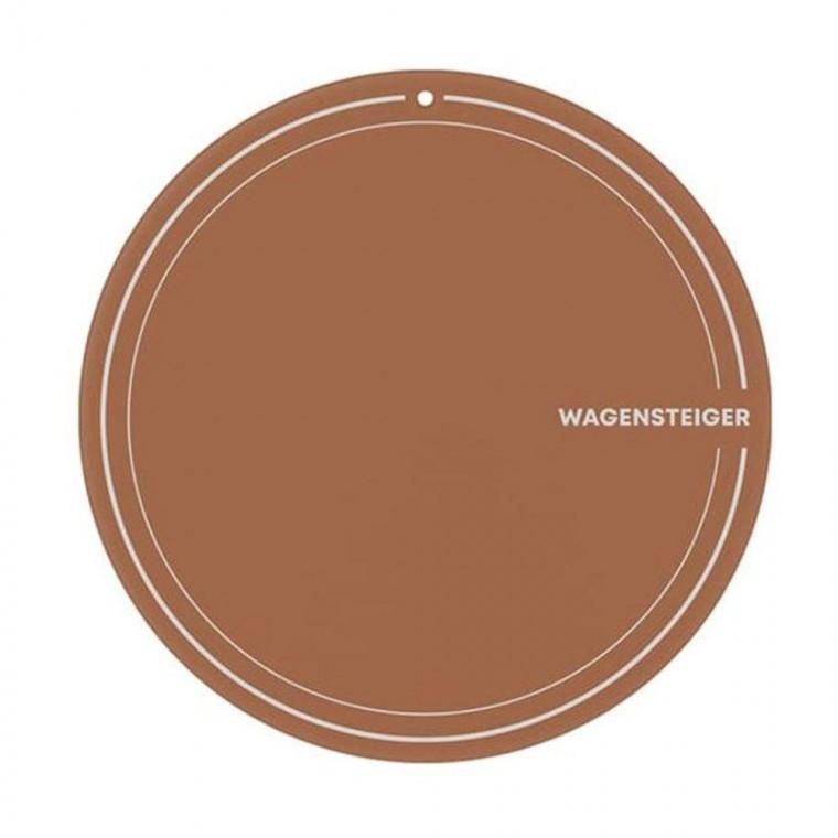 바겐슈타이거 인덕션 보호매트 실리콘 스크래치 패드 원형 25cm 브라운