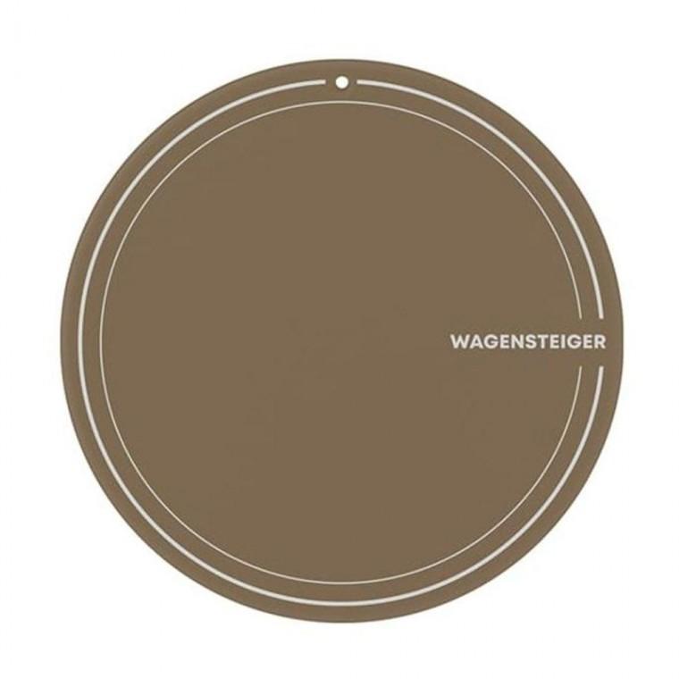 바겐슈타이거 인덕션 보호매트 실리콘 스크래치 패드 원형 25cm 모카