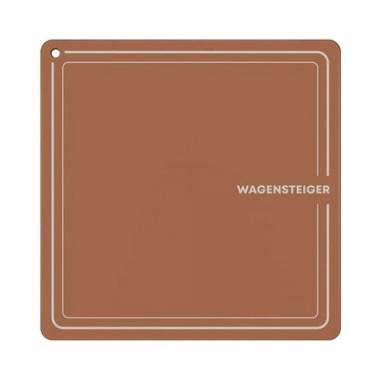 바겐슈타이거 인덕션 보호매트 실리콘 스크래치 패드 사각 22cm 브라운