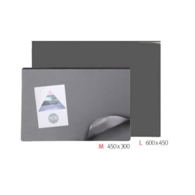 그레이 매트 책상 덮게 깔개 데스크 600x450 1p 신학기 대 더블 고무판 사무용