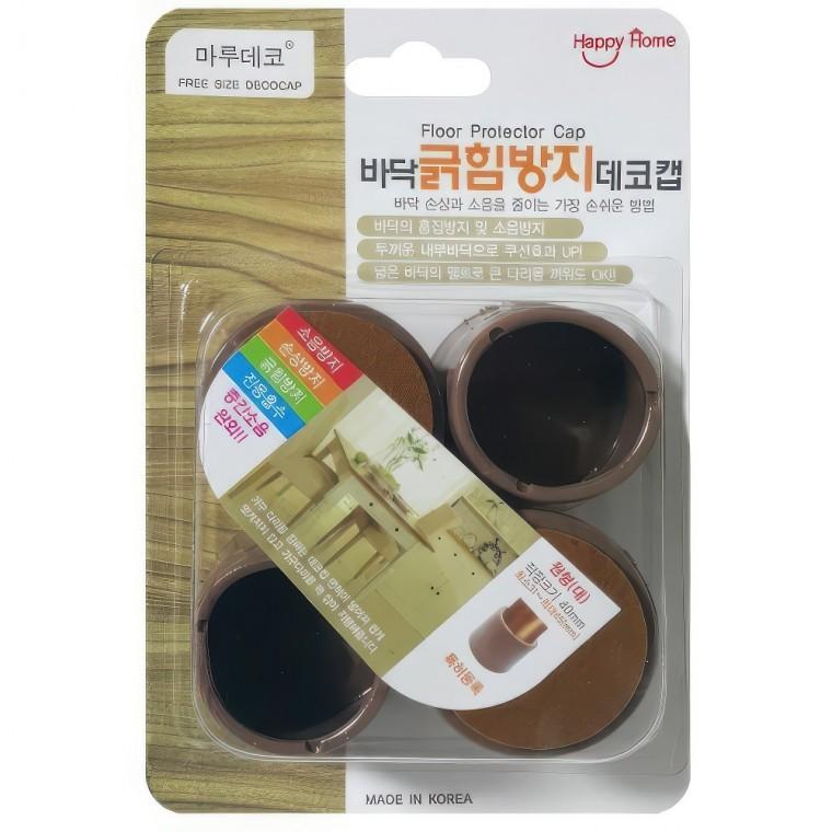 마루 책상 바닥 긁힘 소음방지 식탁 의자 발커버 캡 보호 흡수 매트 받침