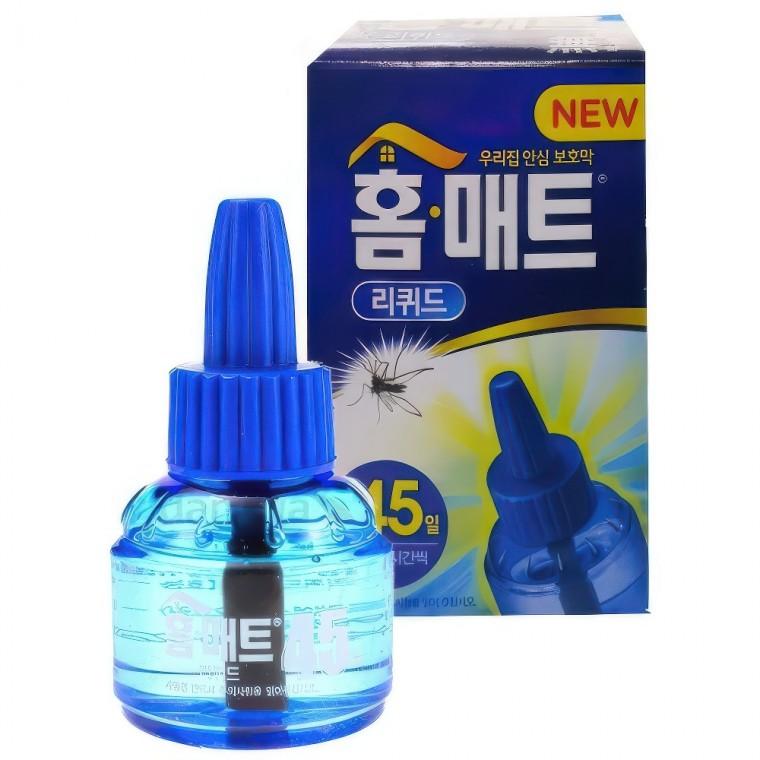 홈매트 리퀴드 모기약 모기 훈증기 45일 리필1병 벌레약 액체 모기향