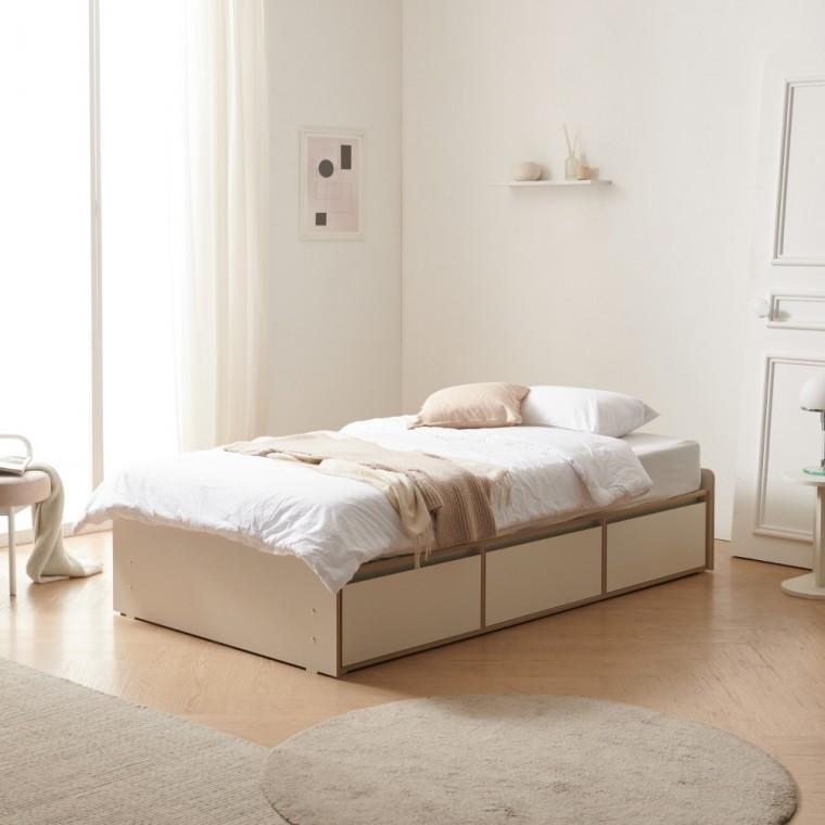 D4701 무헤드 서랍형 침대 SS(매트리스 미포함)