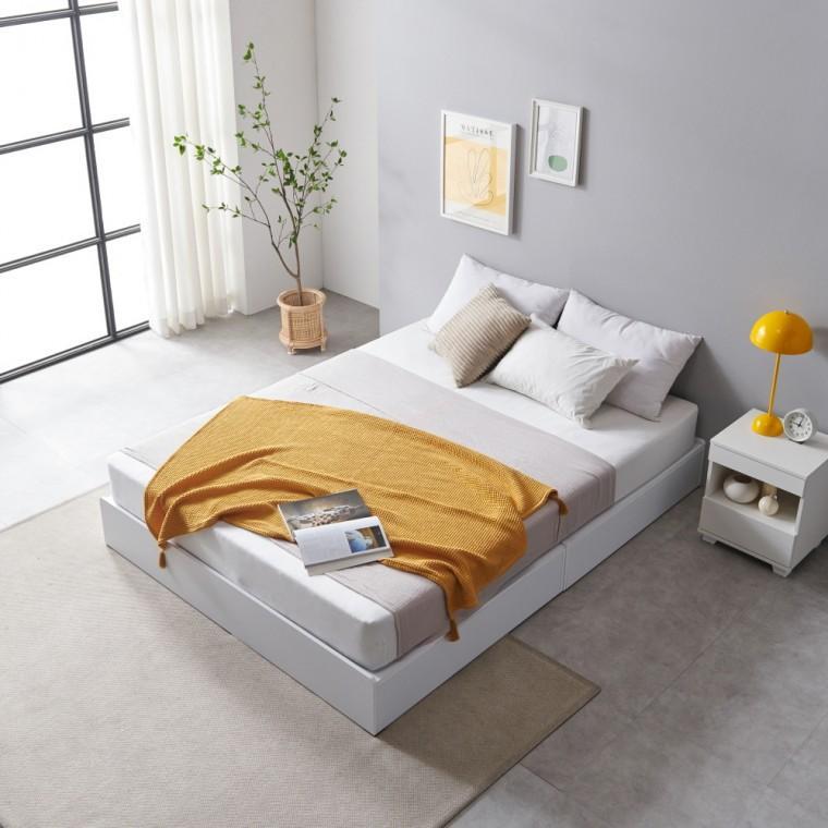 D4732 무헤드 저상형 수납 침대 Q(매트리스 미포함)