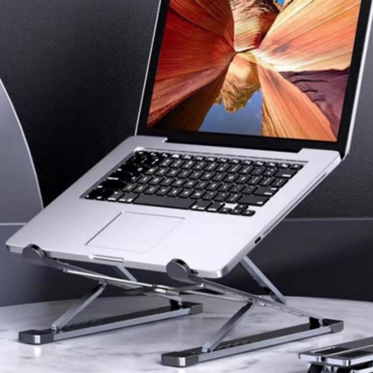 리프트업 노트북 2단 휴대용 홀더 접이식 거치대 맥북