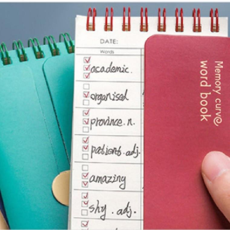 포켓 영어 단어장 암기 수첩 70매 가림막 포함 휴대용 공부 노트