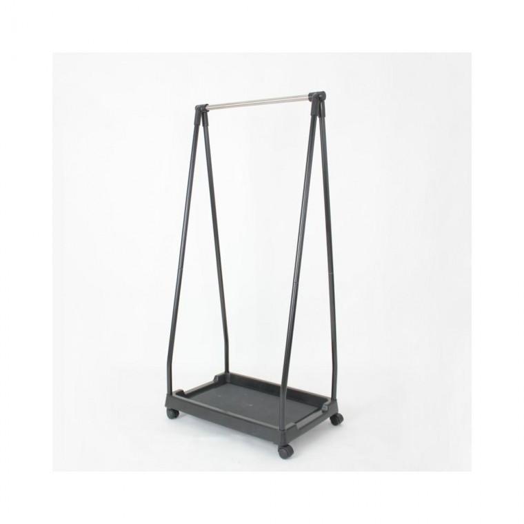 루미나D 이동식 선반형 옷걸이 행거 888 블랙 스탠드