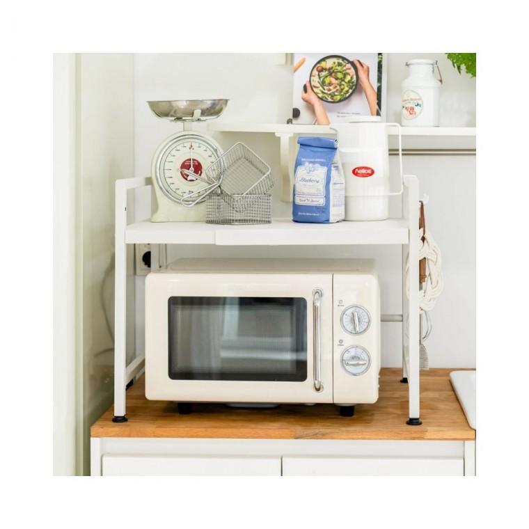 루미나D 싱크대 선반 주방 정리 전자레인지 거치대 길이 조절