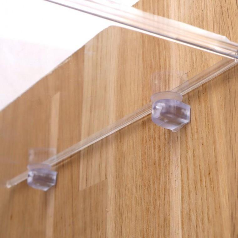 가구 선반 고정핀 유리 다보 6mm 10P 핀다보 브라켓
