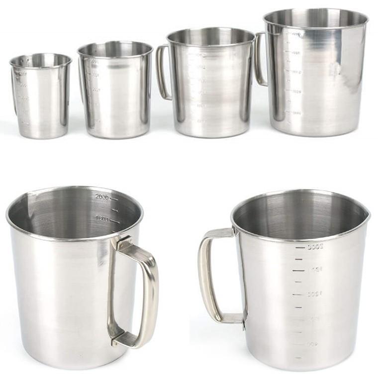 변색 변질이 없는 1000ml 부터 5000ml 스텐 계량컵 1p