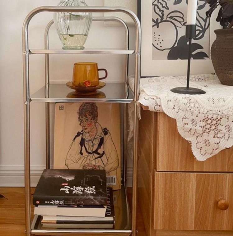 선반 협탁 미드 올스텐 센추리 테이블 스테인리스