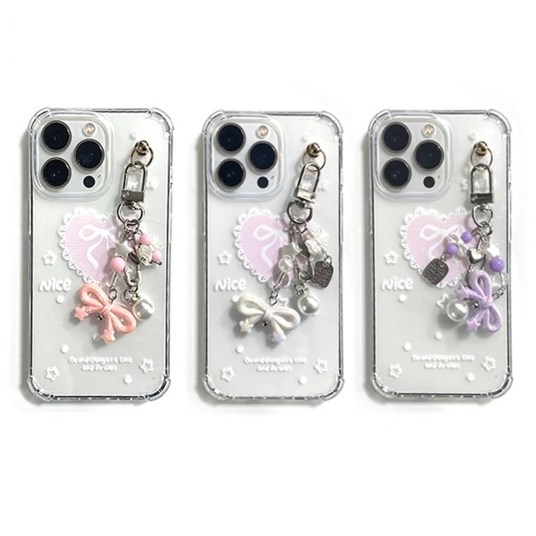 갤럭시 S26 S26플러스 S26울트라 러블리쿠션 별하트 키링 클리어 방탄 젤리 핸드폰 케이스
