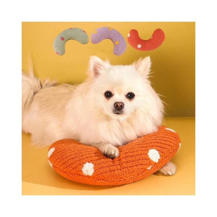 루미나D 강아지 고양이 U형 목쿠션 애견 베개 잠자리