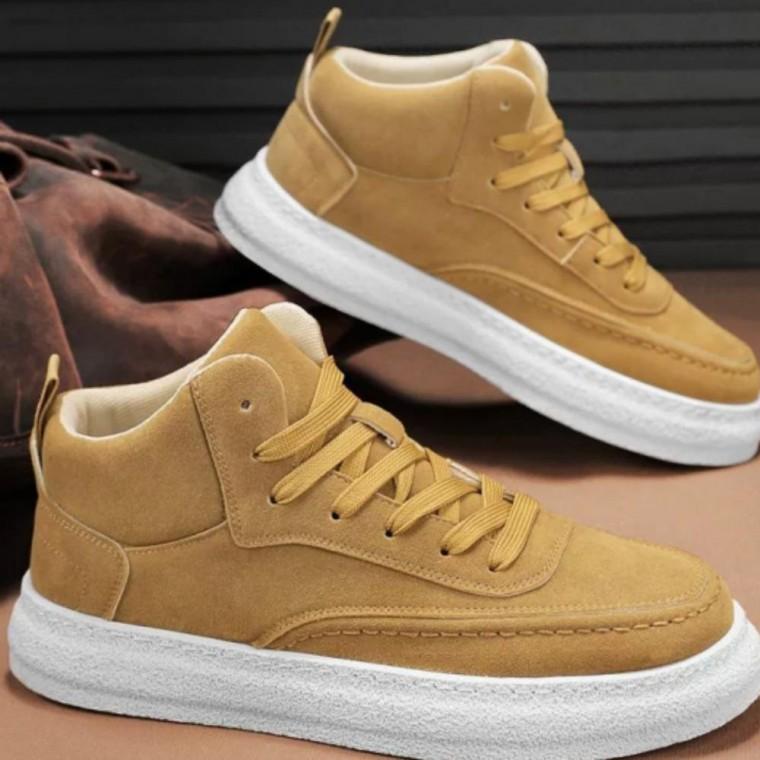 남성 데일리 쿠션 부드러운 아웃솔 하이탑 편안한 견고한