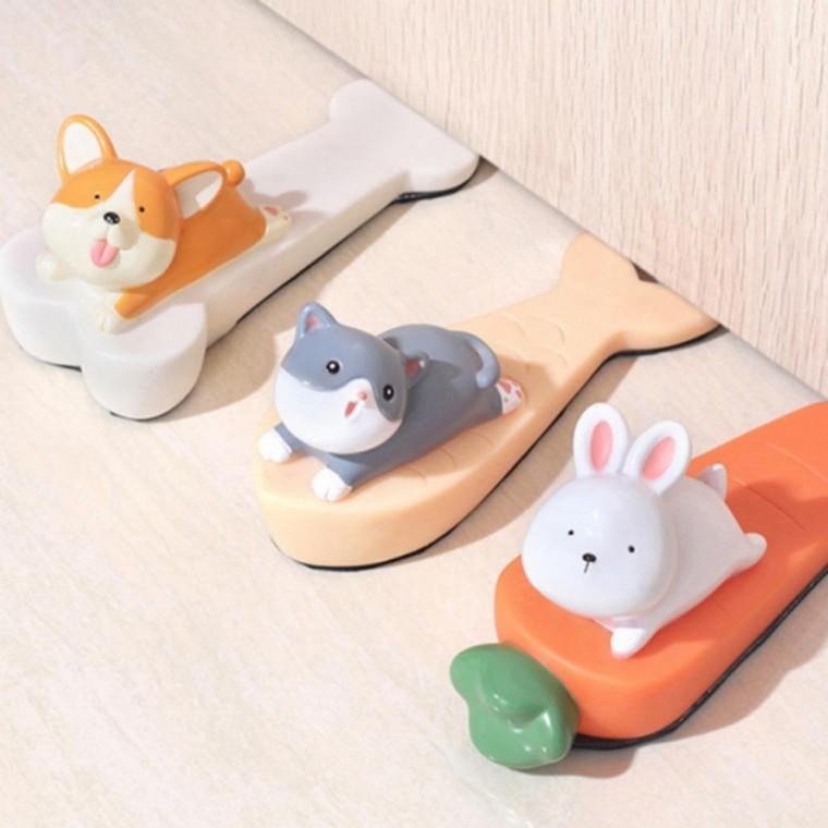 곰 쿠션 방지 스토퍼 닫음 충격 콕 방 문 도어 쾅
