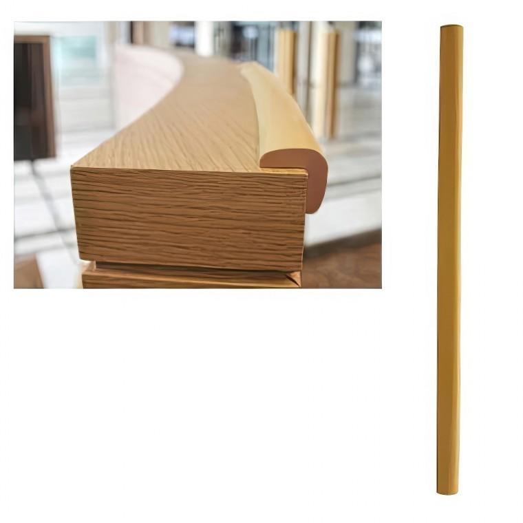 아기 안전 쿠션 긴 모서리 보호대 코너 가드 소 베이지 50cm 충격방지