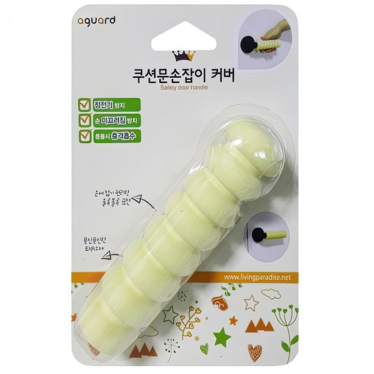 DIY 가구 부속 도어 충격 소음 방지 쿠션 문손잡이 커버 닫힘 가드 긁힘