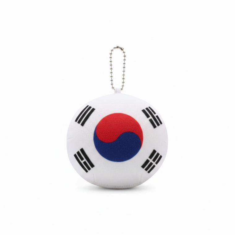 [싸더라] 대한민국 태극기 쿠션 키링 응원 굿즈 여행 기념품 가방 장식