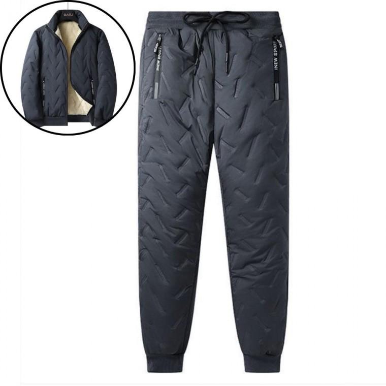 기모 남성 패딩 상하의 세트 방한 아우터 보온 패딩복