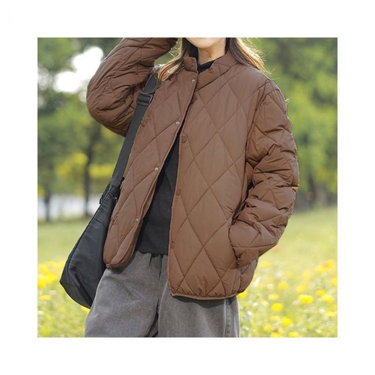 루미나D 여성 데일리 퀄팅 패딩 점퍼 가을 겨울 아우터 가정용 주방용