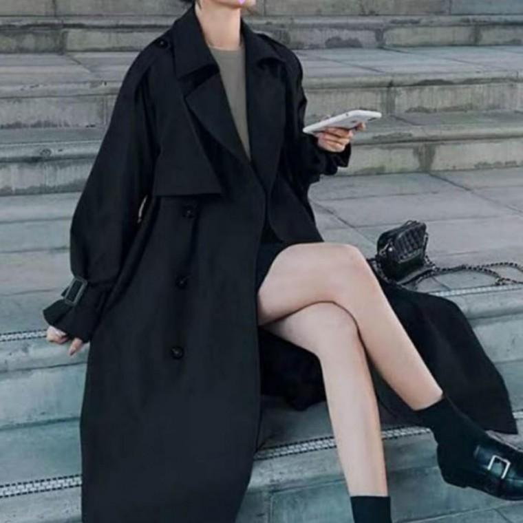 트렌치코트 클래식 여성 캐주얼 아우터