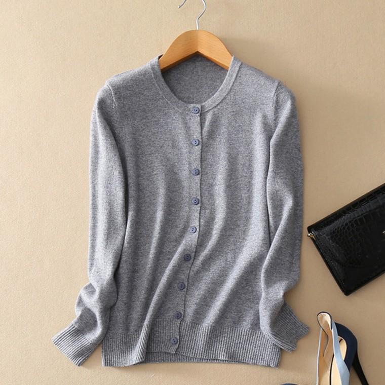 HL] 가디건 무지 라운드넥 간절기 보들보들 아우터