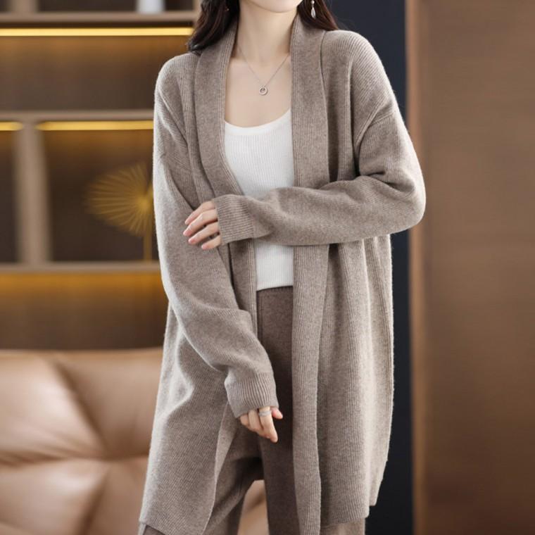 HL] 가디건 루즈핏 간절기 노버튼 베이직 아우터