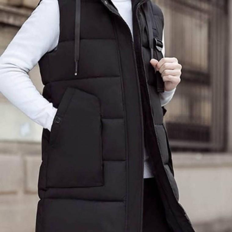 후드 패딩 고급스러운 스타일 남성 겨울 아우터