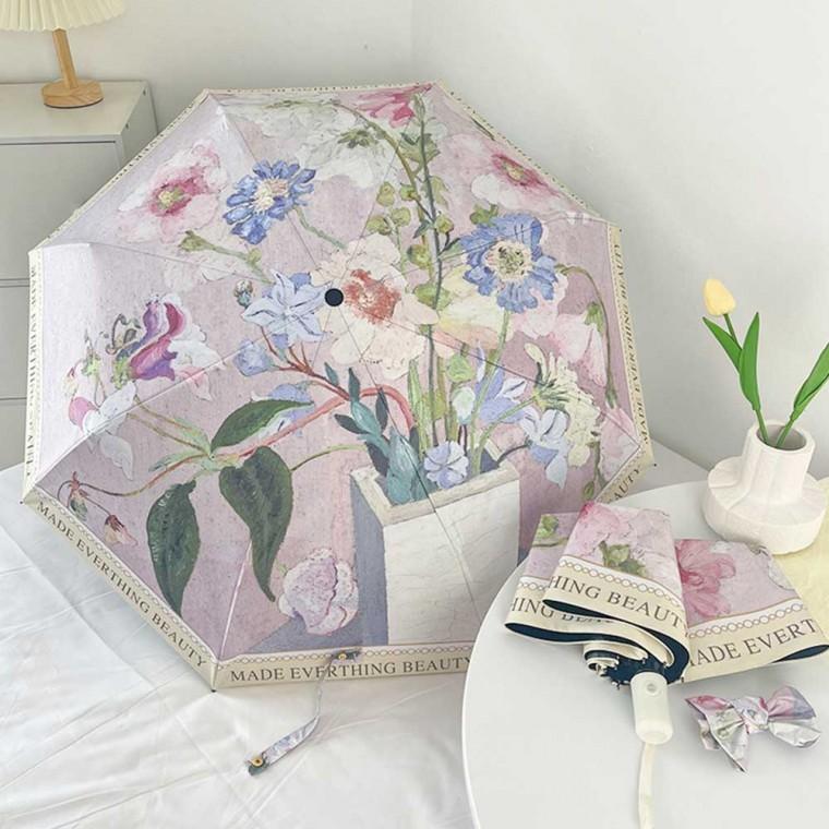 3단 패턴 양산 uv 양산암막 양우산 uv우산 경량우산