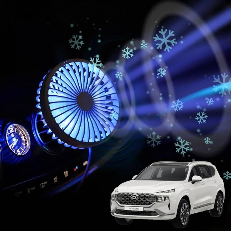 송풍구헤드 USB선풍기 시즌3 LED 싼타페TM