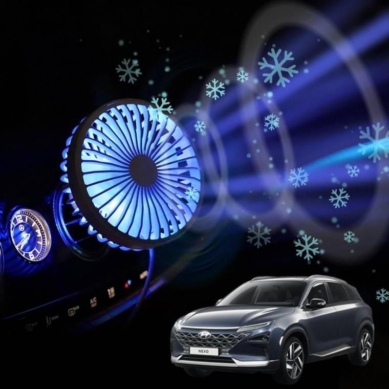 넥쏘 LED 시즌3 USB선풍기 송풍구헤드