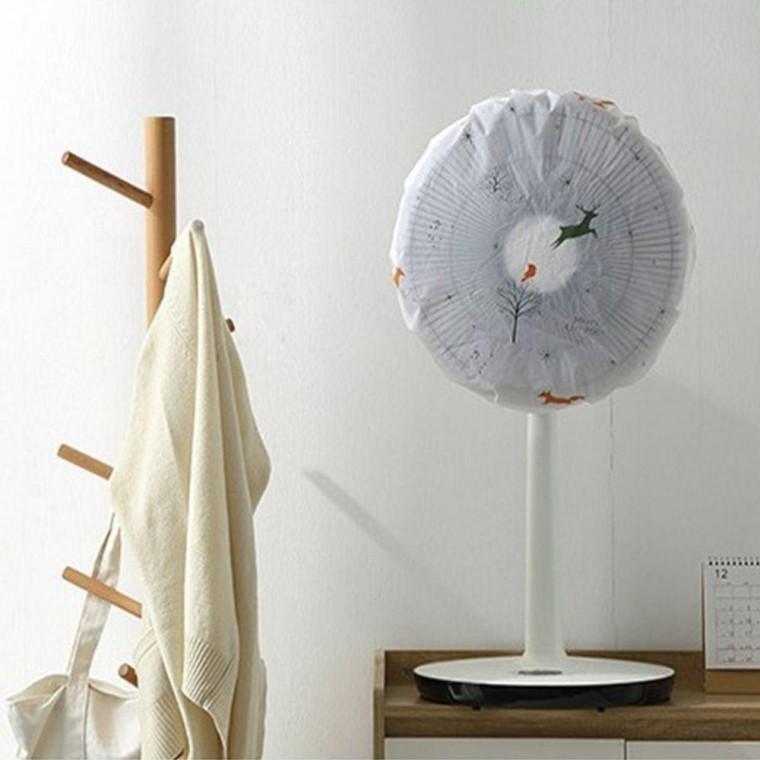 방진 커버 선풍기 커튼 가정용 정리 소품