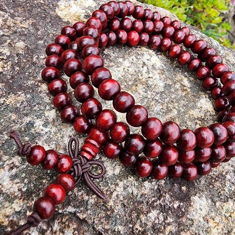 불교용품 단풍나무 108염주 백팔염주 합장주 단주 팔찌 목걸이