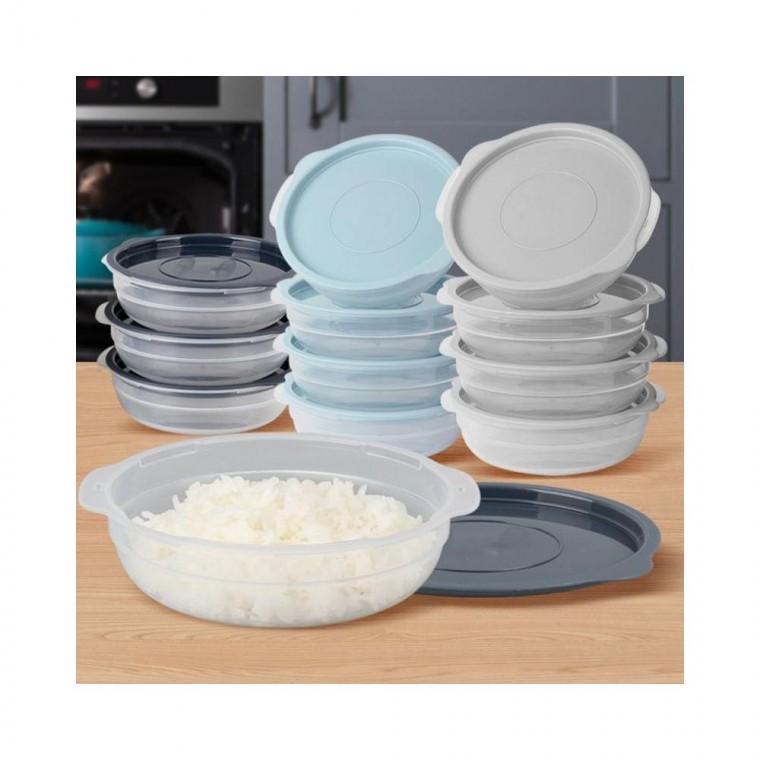 루미나D 냉동실 냉장고 정리용기 4P 냉동밥 보관용기 가정용 주방용