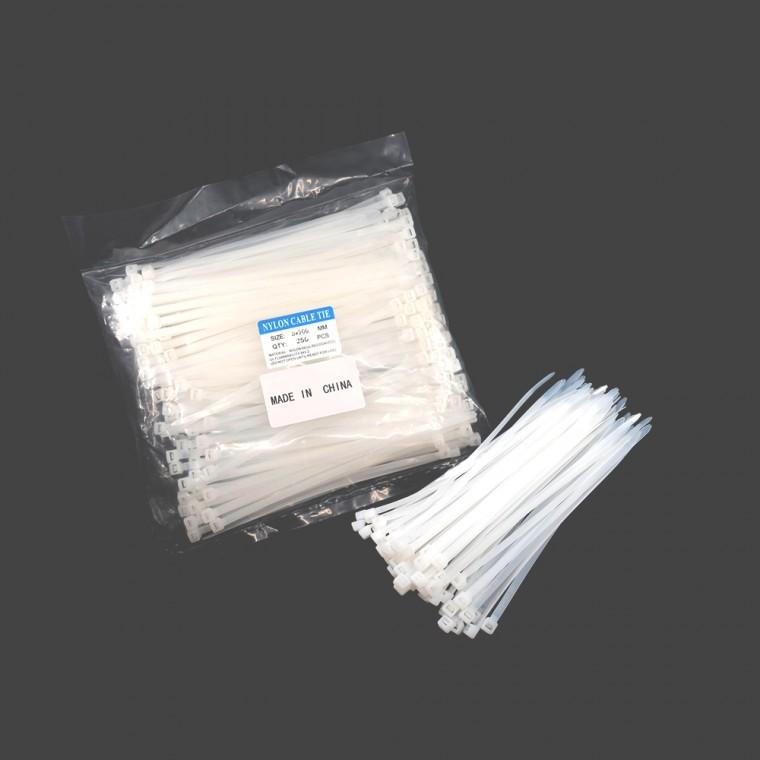 Kimspp 케이블타이 6x200mm (약250개입) 케이블밴드 타이밴드 전선정리 배선정리