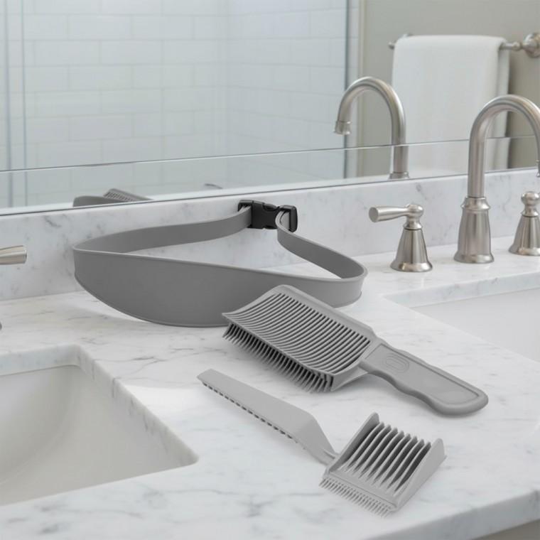 가정 이발 셀프 미용 커트 뒷머리 정리 가이드 3종