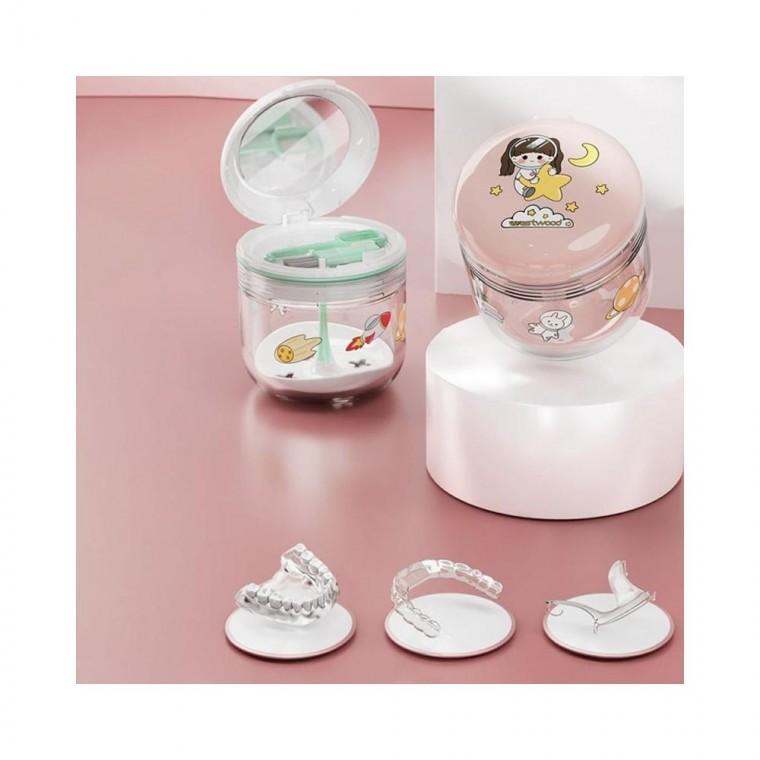 루미나D 위생적인 틀니 보관함 세척 케이스 정리함