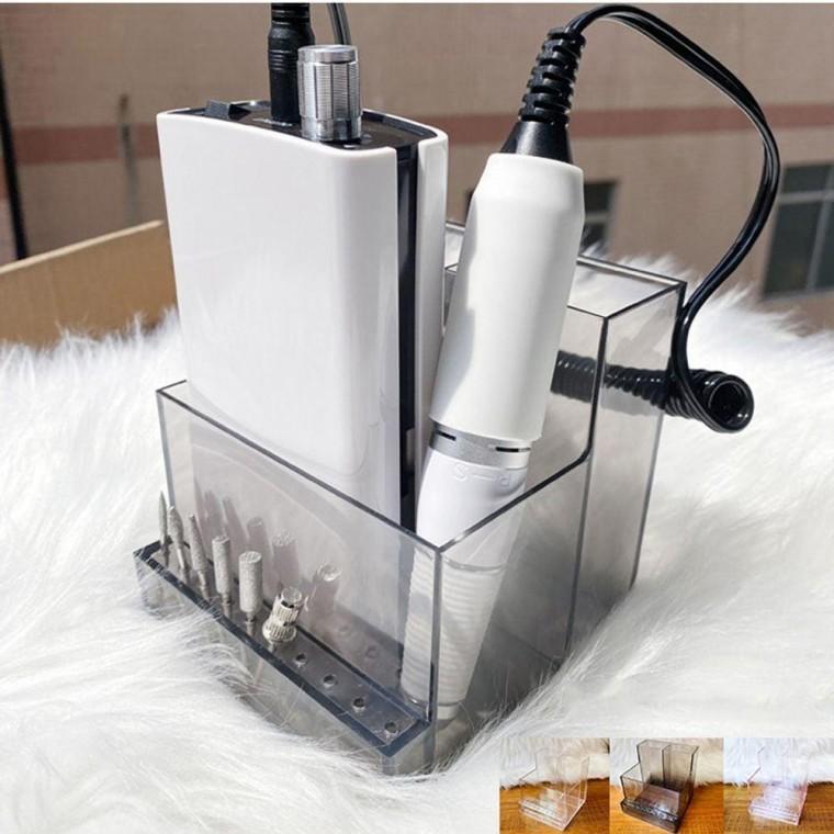 네일 드릴 거치대 정리함 미용도구 탁상수납 진열대 스탠드 드릴 진열대 수납 정리함 보관케이스 소품 탁상