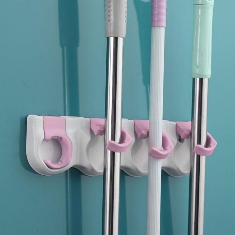 EA 정전기 청소 도구 보관 홀더 4구 정리함 주방용품