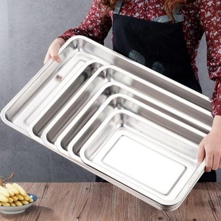 업소용 스텐 트레이 대 4.8 쟁반 받침대 거치대 정리 거치대 가게용 건조트레이 스텐 가정용 업소용